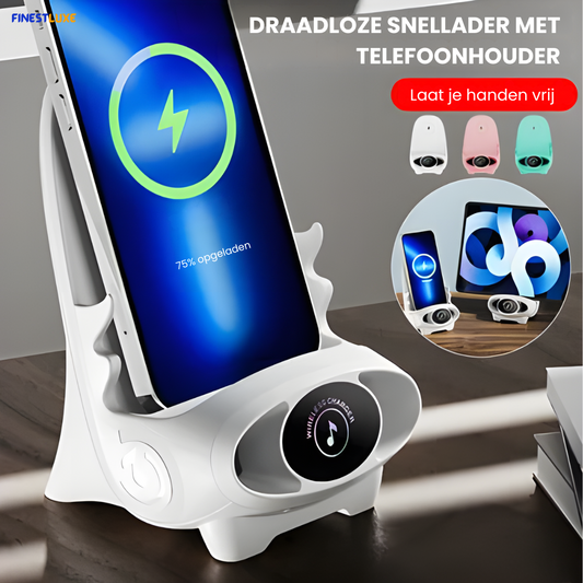 WirelessLounge | Slimme Mini-Stoel voor Opladen en Entertainment