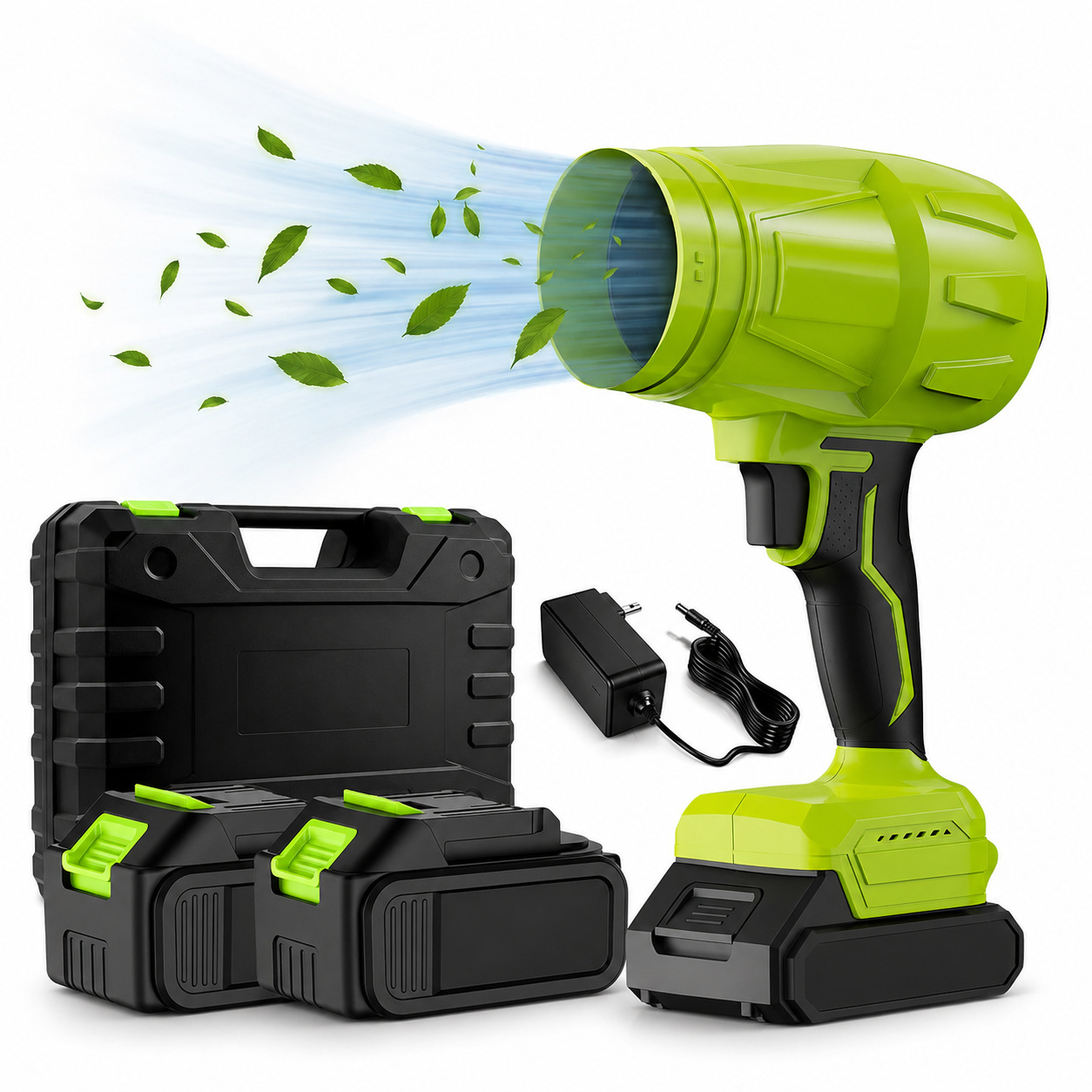 TurboCleaner | Lichtgewicht draadloze bladblazer