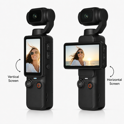 GlideCam | Slimme 4K Pocket Gimbal Camera