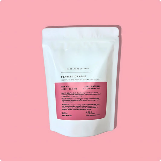 Pearled Candle | Van Wasparels naar de Perfecte Kaars