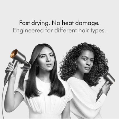 SilkBlow | Supersnelle Föhn met 5 Opzetstukken voor Glanzend Haar