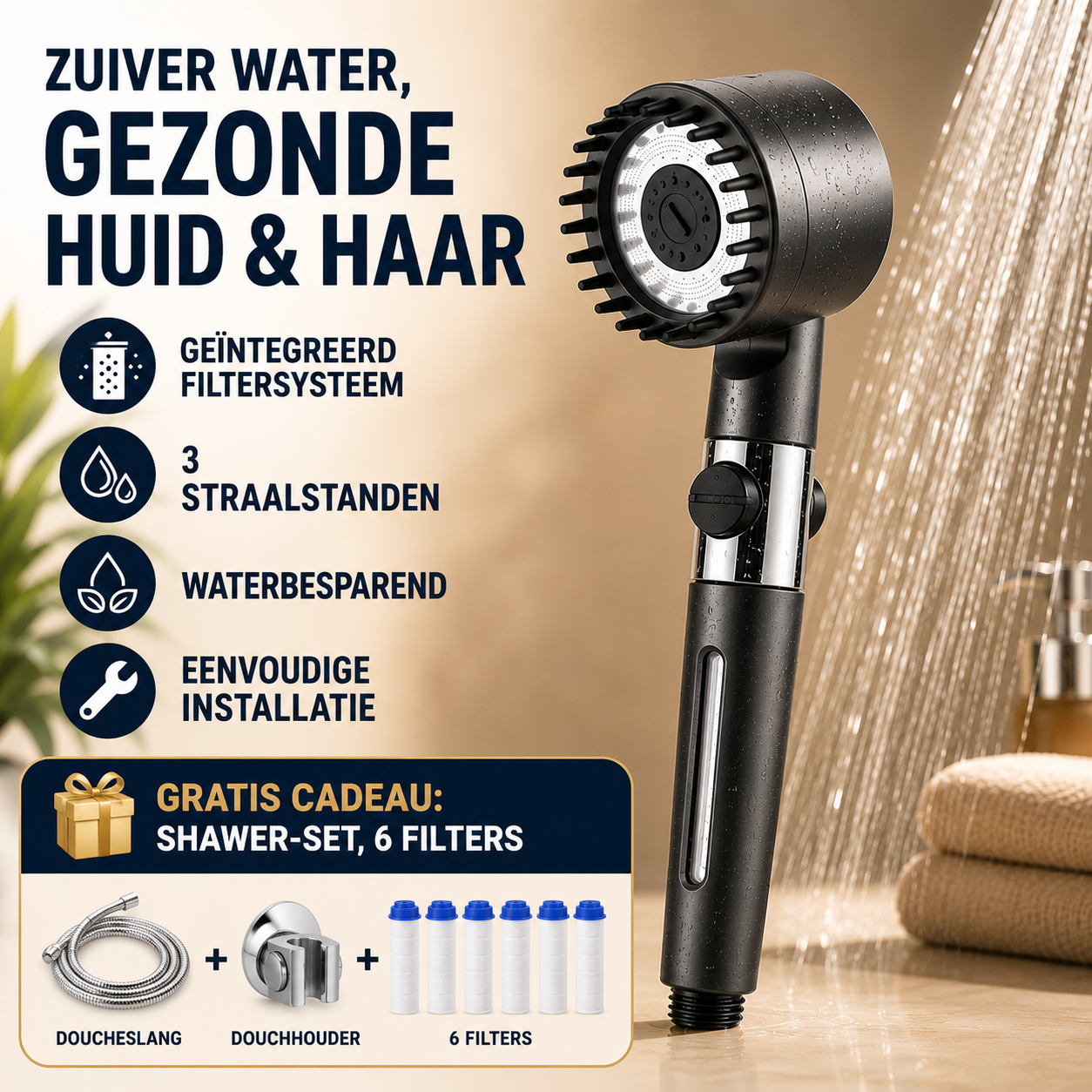 Showerhead | Zuiverder Water Voor Gezondere Huid En Haar