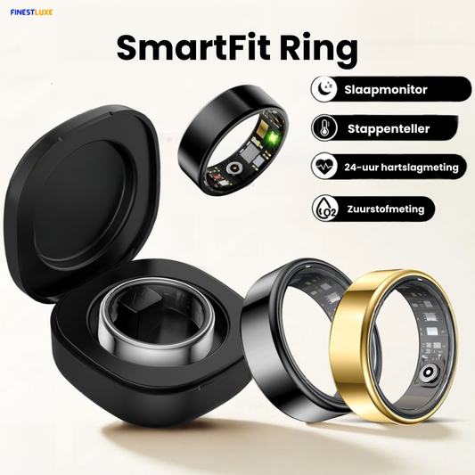 SmartFit Ring | Discrete Gezondheidsmonitor voor Dag & Nacht