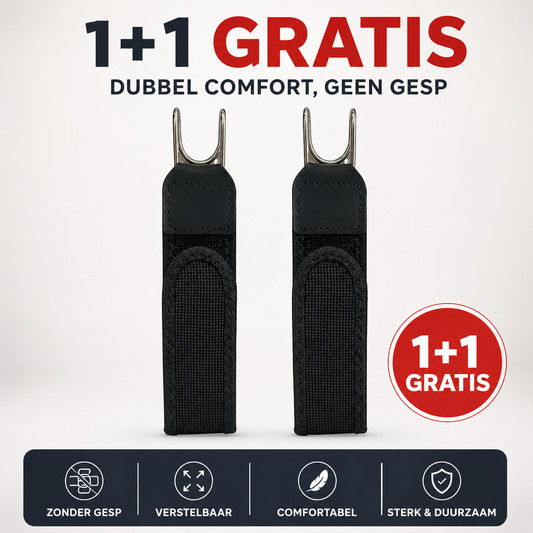 SlimHold | Elastische Clipband zonder Gesp voor Comfortabel Dagelijks Gebruik