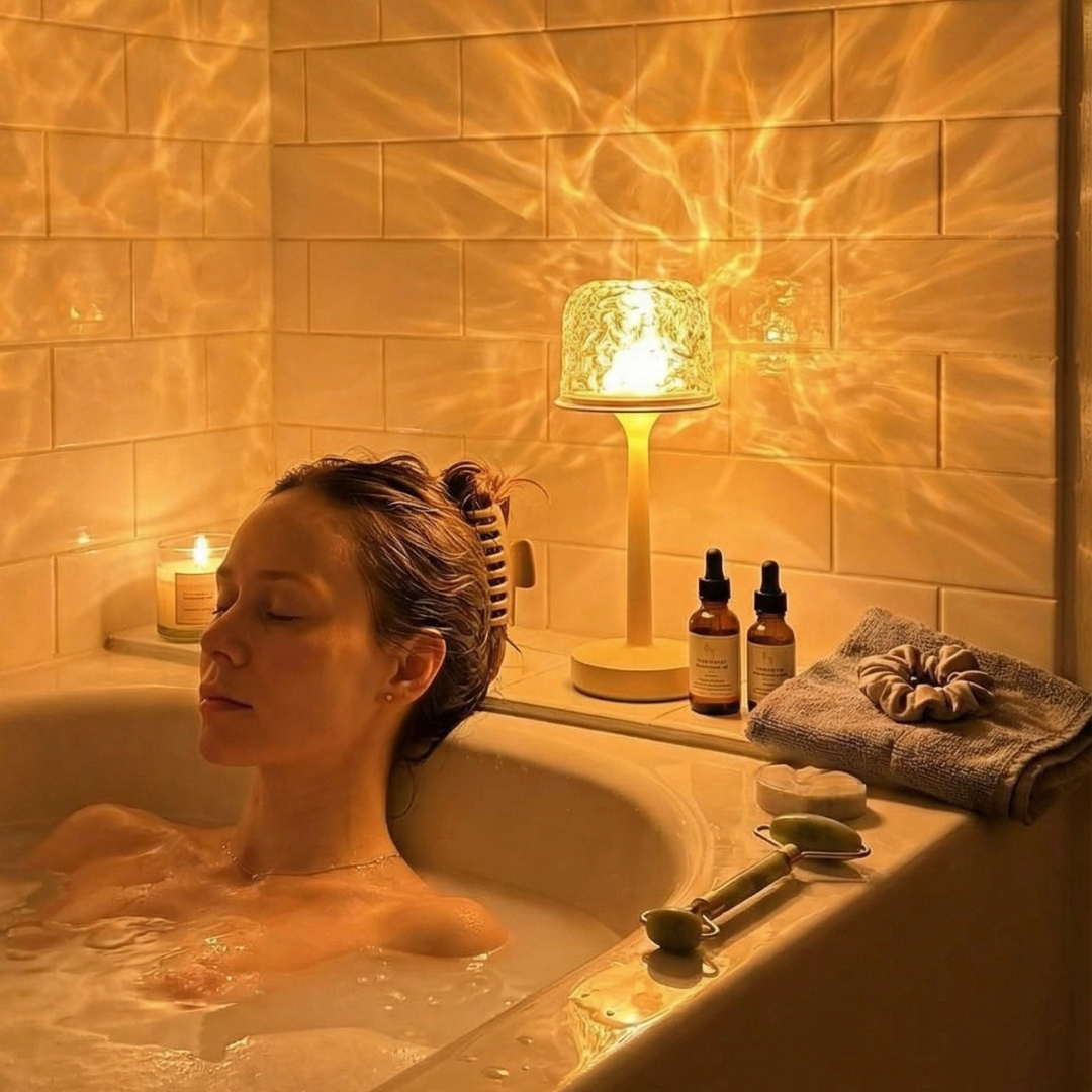 LunaShower | Sfeervolle Projectielamp Voor Douche & Bad
