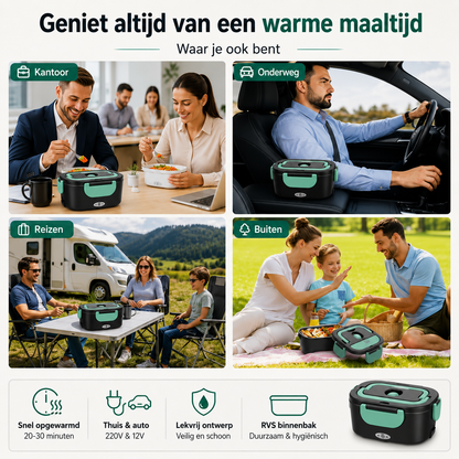 WarmBox | Snel en eenvoudig je lunch opwarmen!