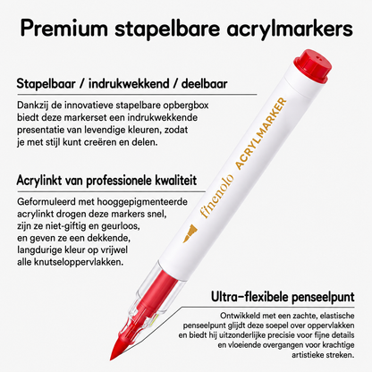 Artevio | Acrylic Paint Markers Set