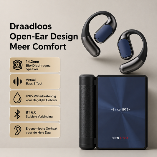 NovaSound | Draadloze Over-Ear Koptelefoon