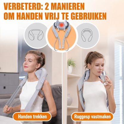 RelaxNek | Draadloze Nek- En Schoudermassage