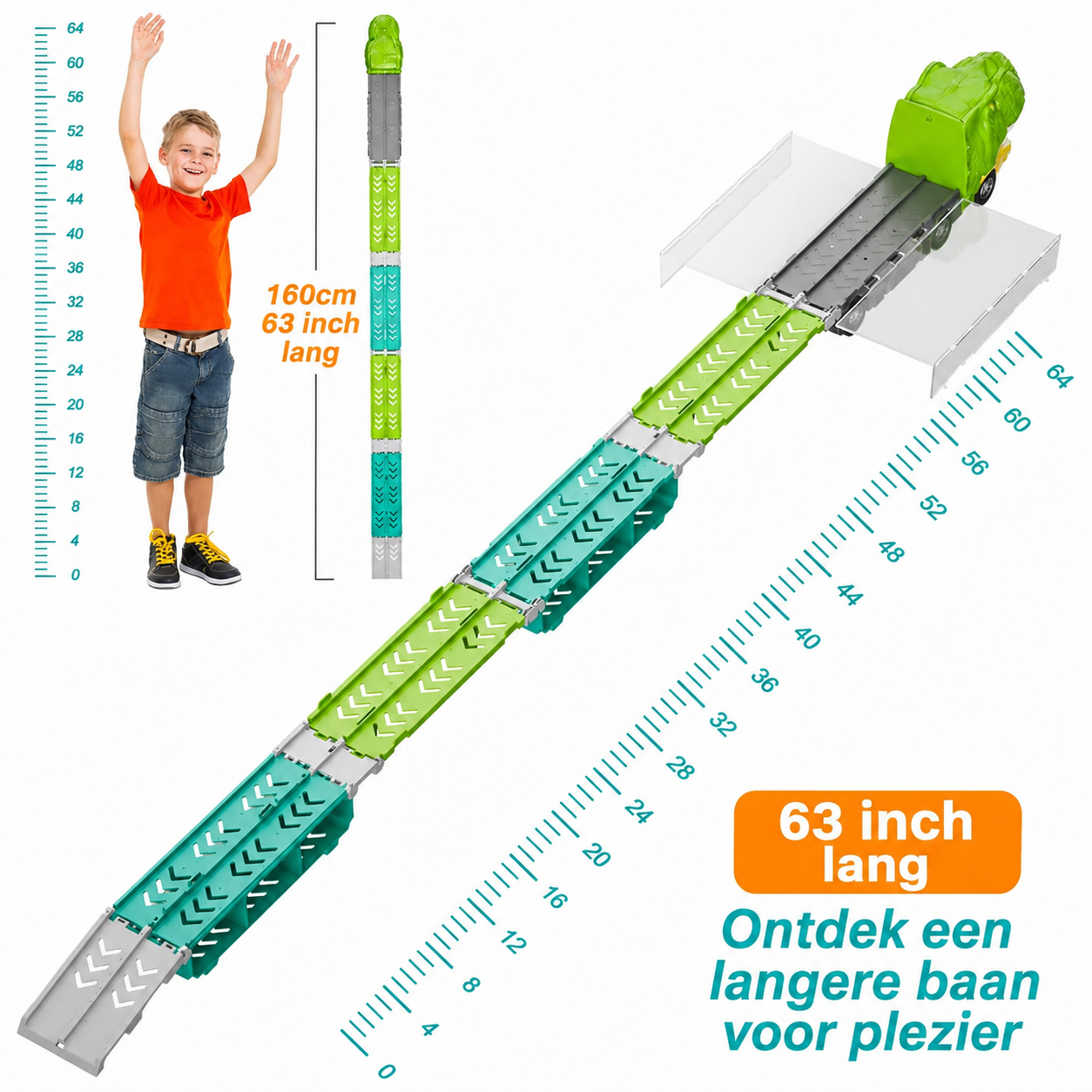 DinoTrack | Dinosaurus Transporttruck Voor Kinderen