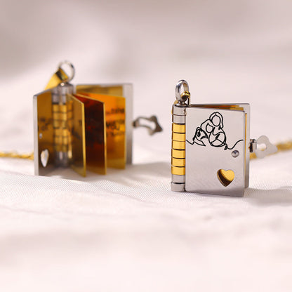 ForeverBond | Symbolische Ketting met Gegraveerde Boodschap