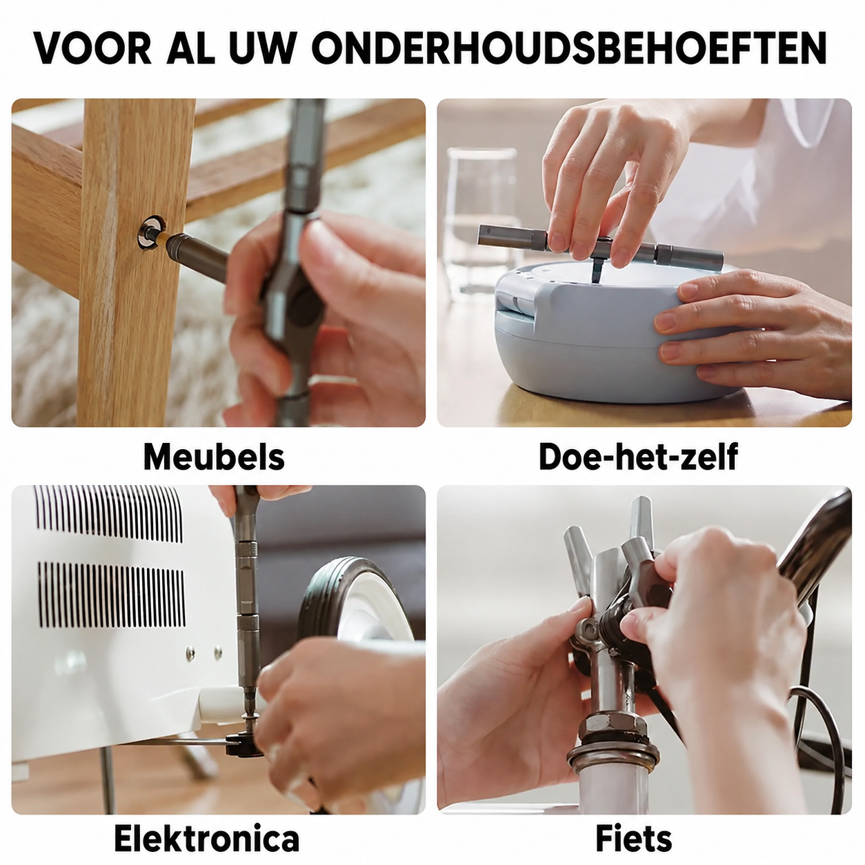 ToolMaster | 24-in-1 Schroevendraaierset Voor Sneller En Slimmer Klussen