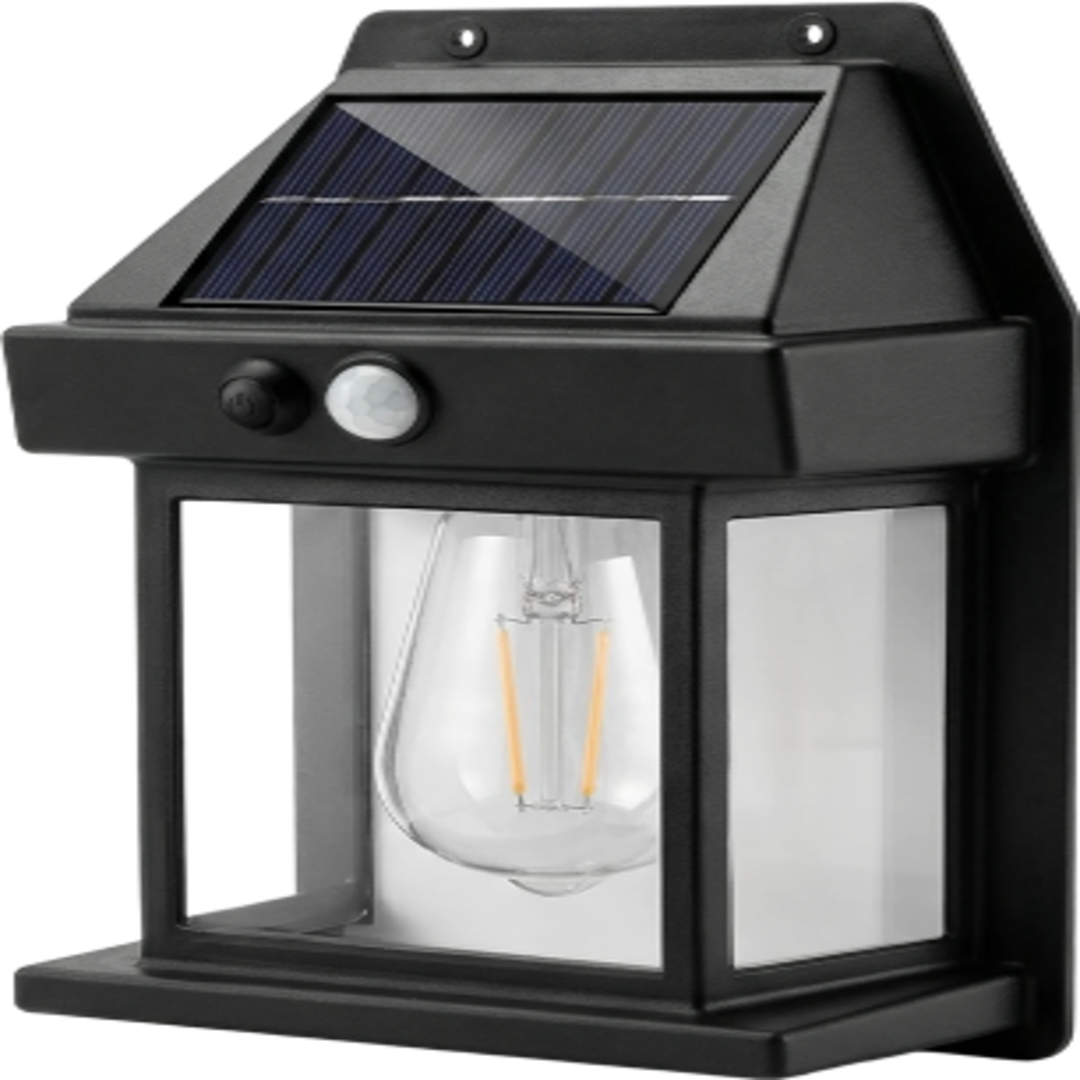 SolarSense | Beweging Sensor Zonnewandlamp voor Efficiënte Buitenverlichting