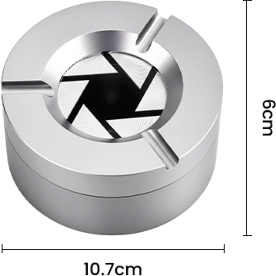 SafeAsh | Duurzame Draaideksel Asbak voor Auto en Thuis