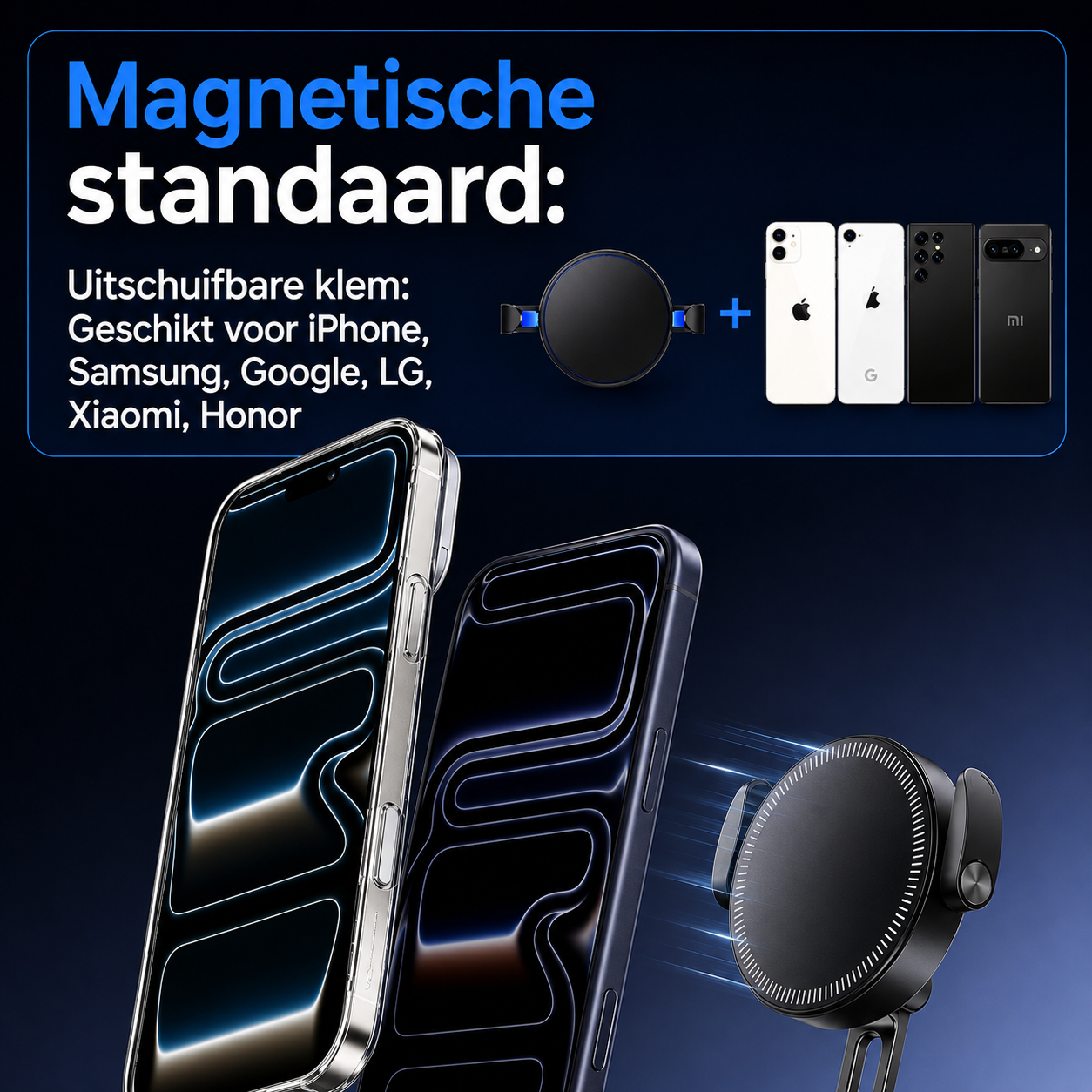 DriveMount | Magnetische Telefoonhouder Voor In De Auto