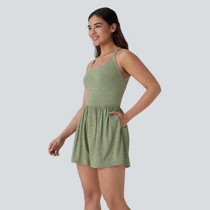 LunaRomper | 2-in-1 Romper met Zijzakken – Easy Peezy Editie