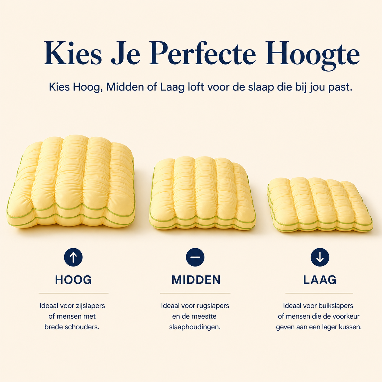 SoftCloud | Het Verstelbare Kussen voor Comfortabele Nachten