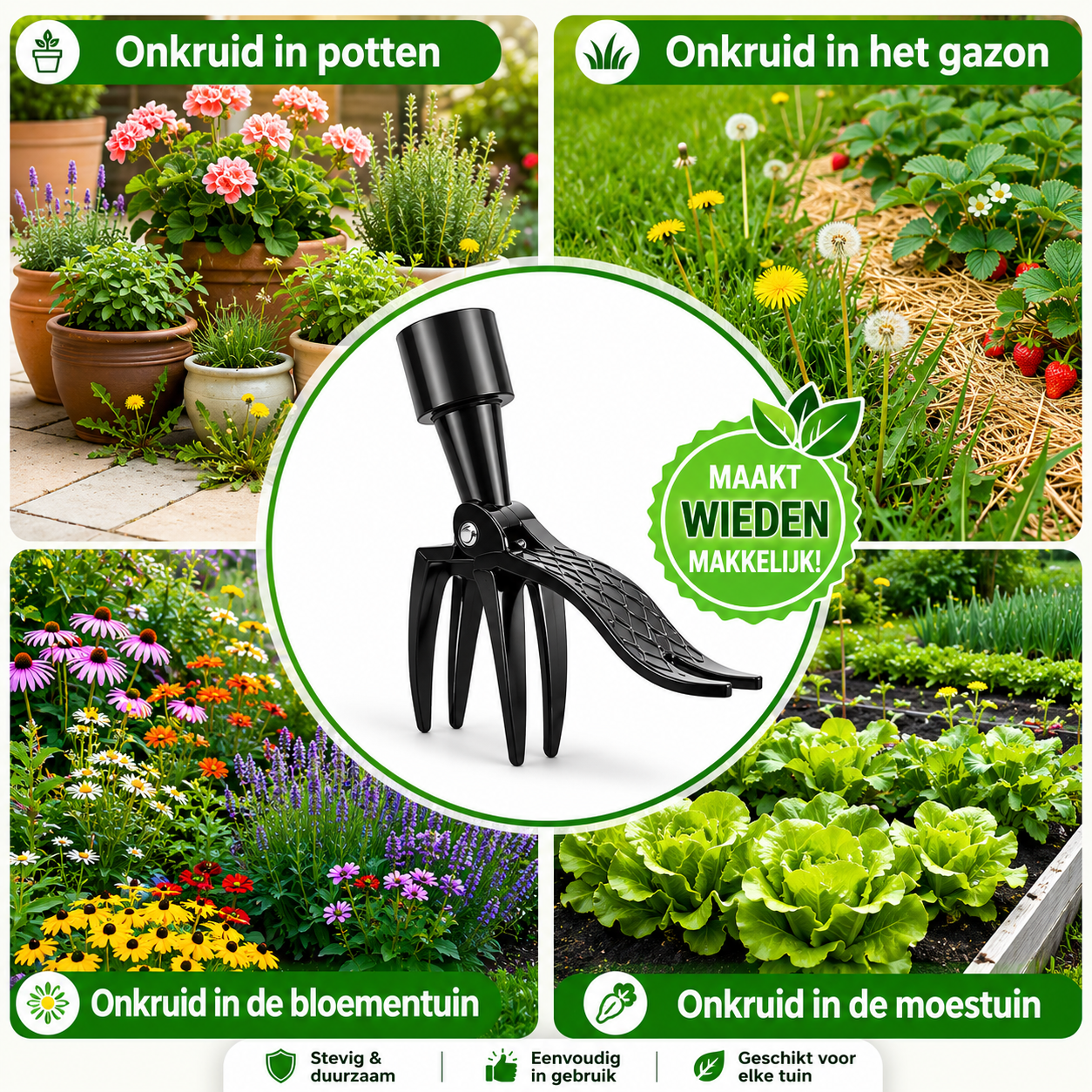 ErgoWeed | Comfortabel Tuinieren Zonder Bukken