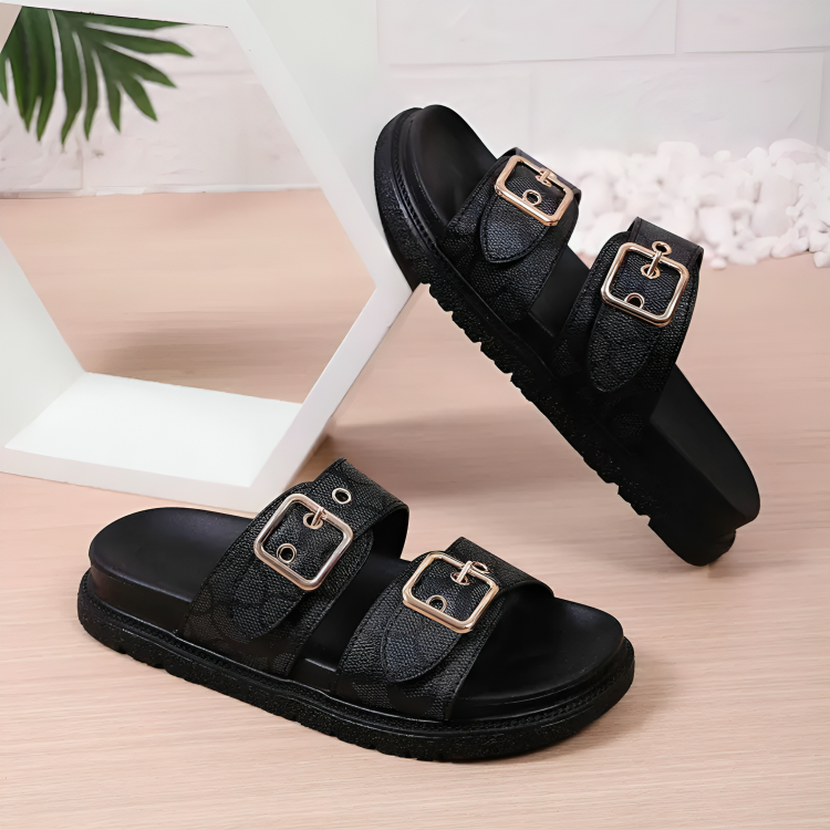 SoftStep | Comfortabele Sandalen Met Dikke Zool