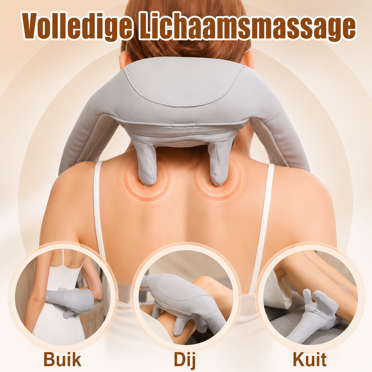 RelaxNek | Draadloze Nek- En Schoudermassage