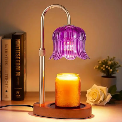 CandleGlow | Metalen Kaarsenwarmerlamp Met Timer
