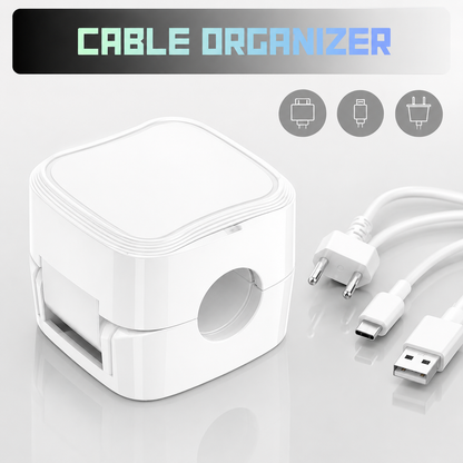 Cable Organizer | Altijd Een Opgeruimde Werkplek