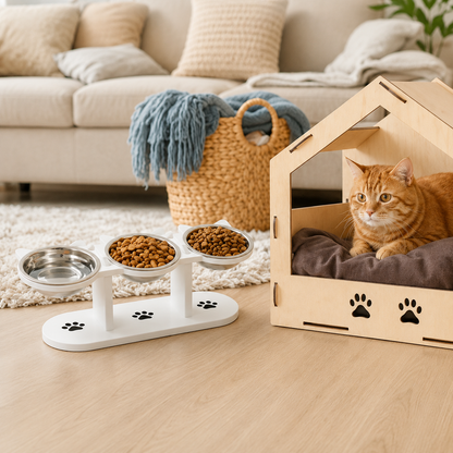 PawDining | Comfortabel Eten Zonder Nekbelasting