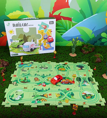 PuzzleRace | Educatief Speelspoor Set