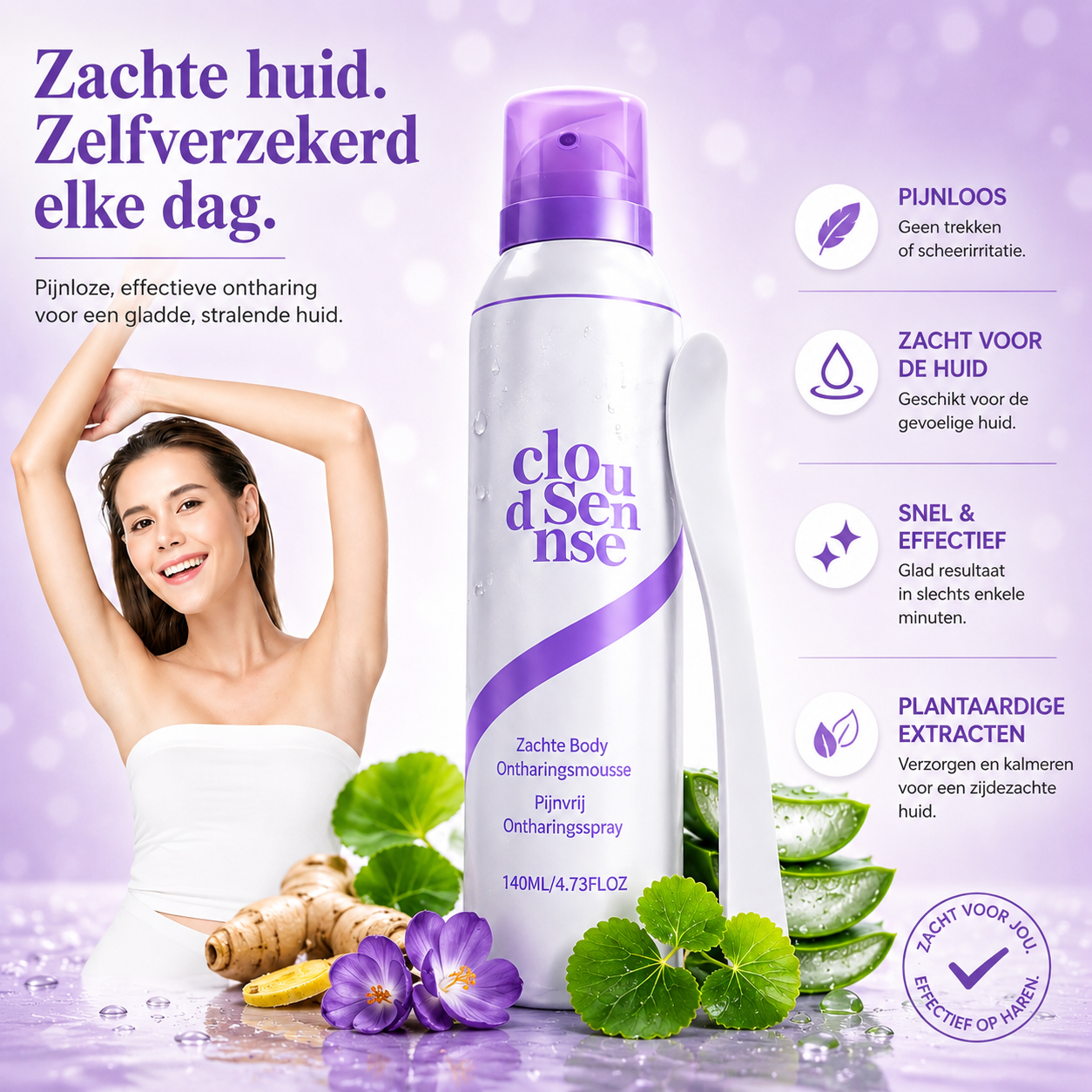 SilkyMousse | Gladde Huid Zonder Scheerirritatie