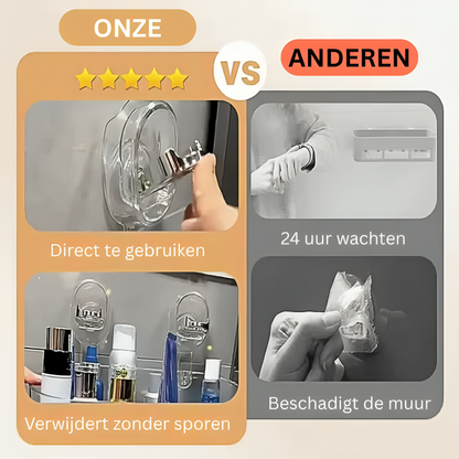 GripRack | Compact Opbergsysteem met Drainage