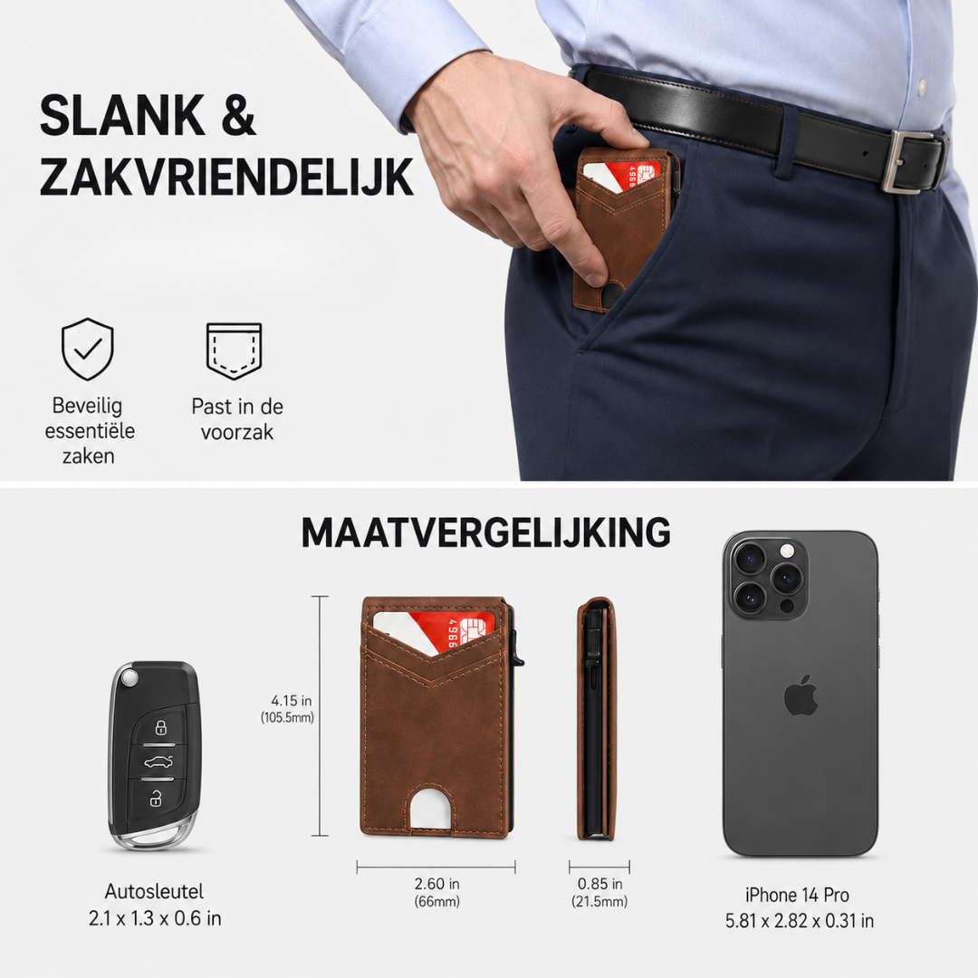 RFID Wallet | Veilig En Georganiseerd Op Pad