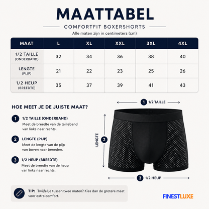 ComfortFit | Premium Bamboe Boxershorts