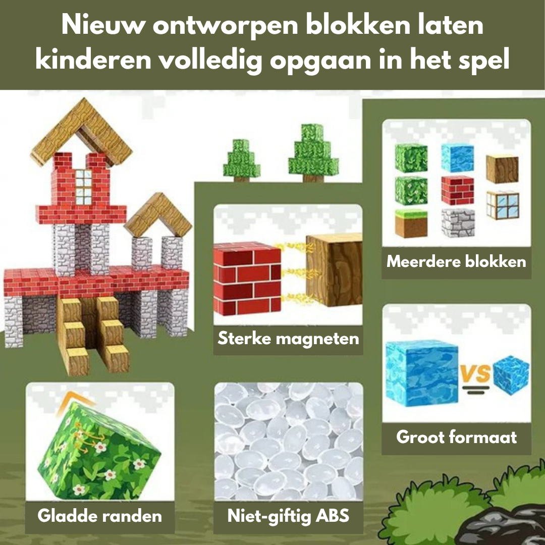 MagnaCraft | Magnetische Bouwblokken