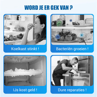 PureFridge | Slimme Reinigingstool voor Schone & Geurvrije Opslagruimtes