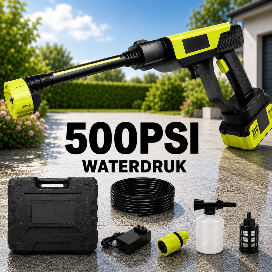 HydroJet Flex | Grondig Schoon, Waar Je Ook Bent