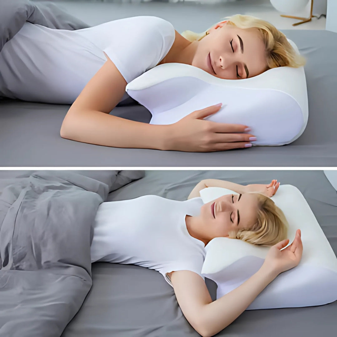 RelaxFoam Pillow | Verlicht Spanning en Verbeter je Nachtrust