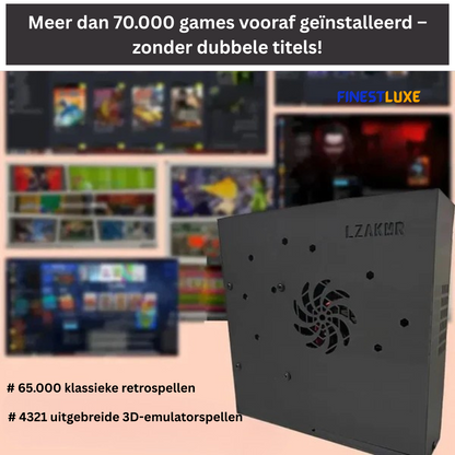 GameVault | Retro Spelconsole met Duizenden Klassiekers en HDMI-aansluiting