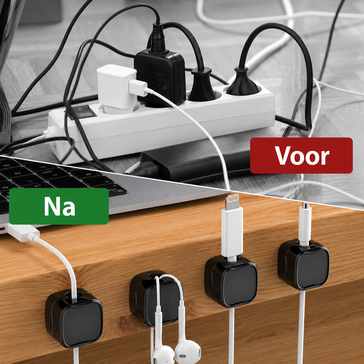 Cable Organizer | Altijd Een Opgeruimde Werkplek
