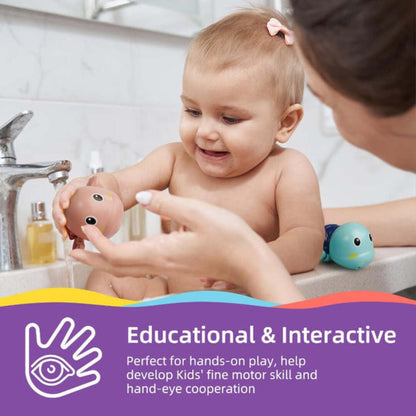 SwimBuddy | Wind-Up Zwemvriendjes voor Bad- en Speeltijd
