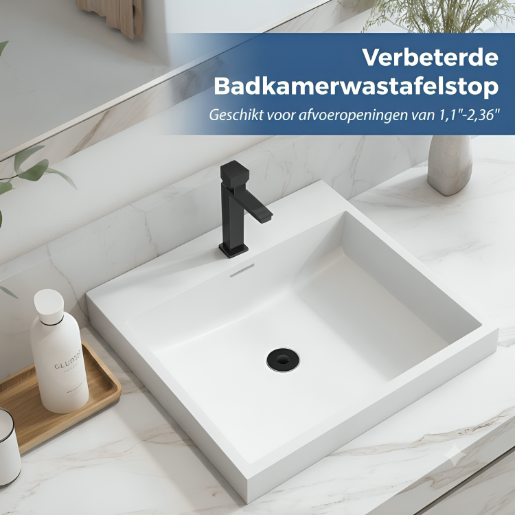 SinkGuard | Slimme Pop-up Afvoerstop Voor Een Schone Wastafel