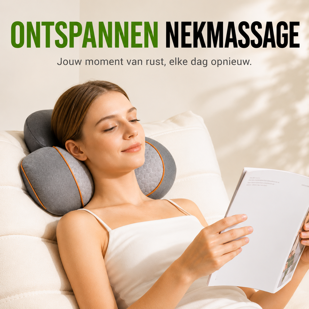MassagePillow | Warmte, Massage En Ondersteuning In Één