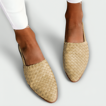 FlexLoaf | Gevlochten Leren Loafers Met Tijdloze Elegantie