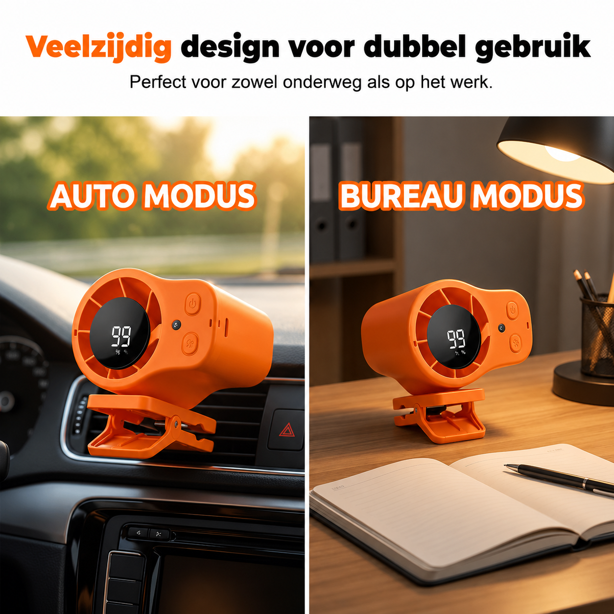 TurboClip Fan | Altijd Persoonlijke Verkoeling Binnen Handbereik