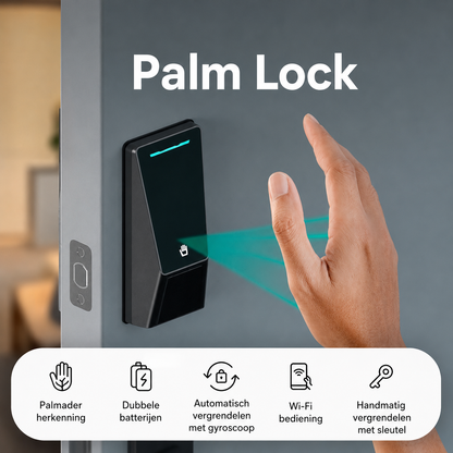 PalmLock | Slim WiFi-Deurslot Met Handpalmherkenning