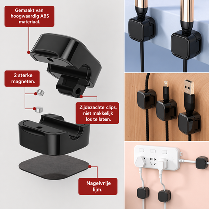 Cable Organizer | Altijd Een Opgeruimde Werkplek