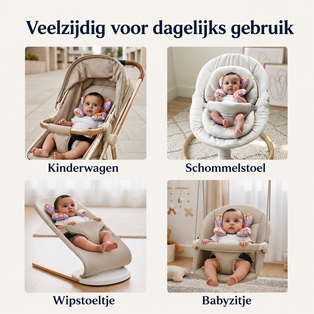 HeadHug | Hoofdondersteuningskussen voor Baby's
