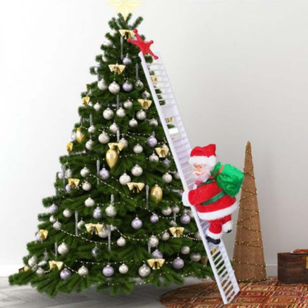 JollyClimber | Klimmende Kerstman met Muziek voor Magische Kerstdagen