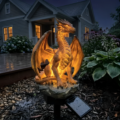 EmberDragon | Magische Solar Drakenlamp Voor Je Tuin