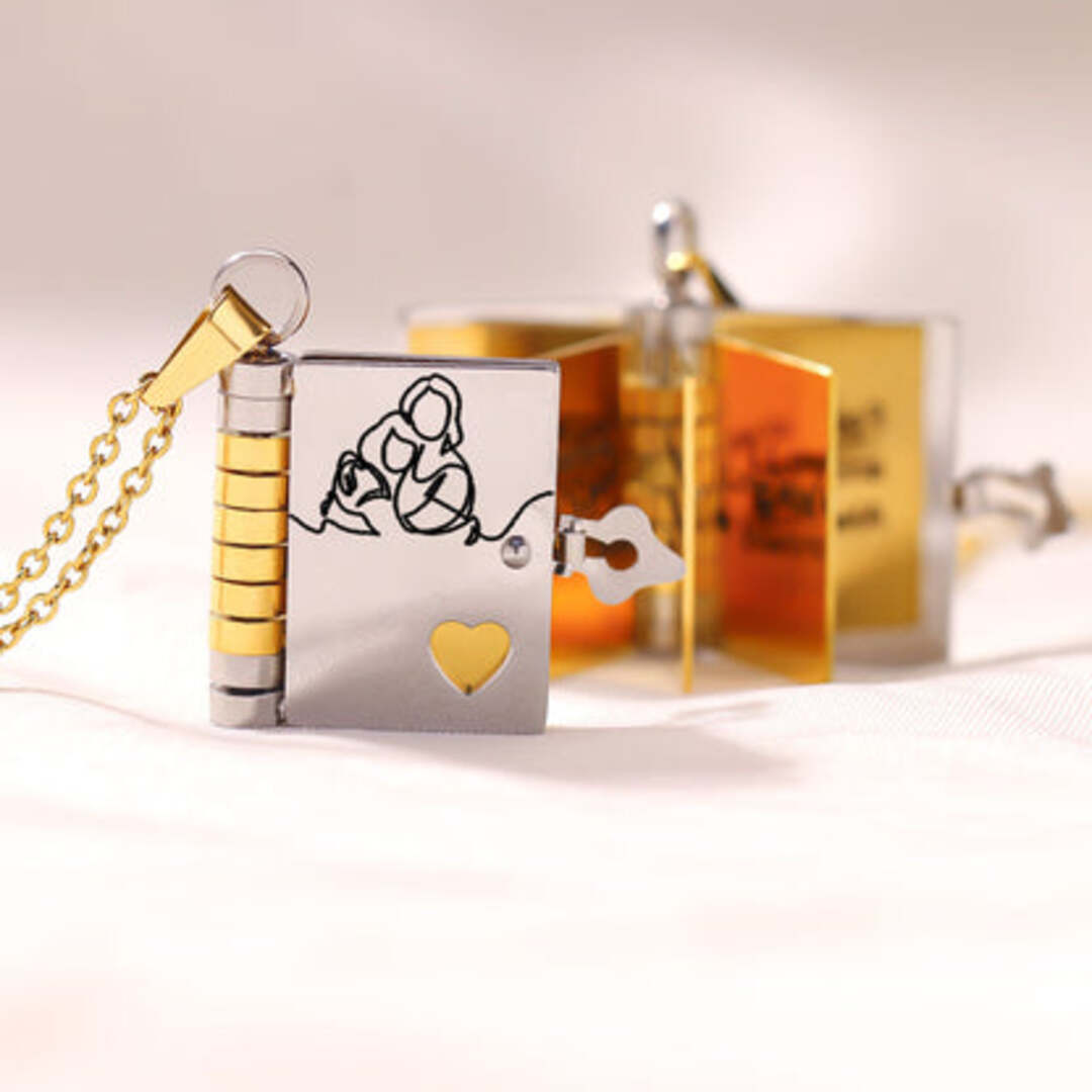 ForeverBond | Symbolische Ketting met Gegraveerde Boodschap