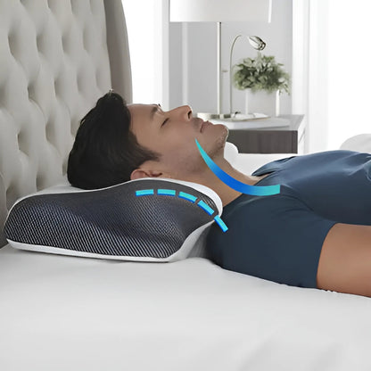 RelaxFoam Pillow | Verlicht Spanning en Verbeter je Nachtrust